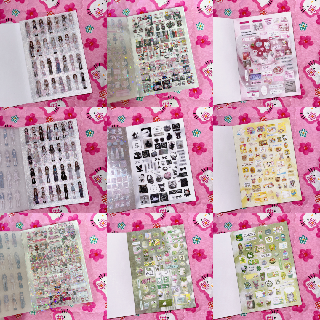 Sticker Book ♡ 30 pages *loose pages