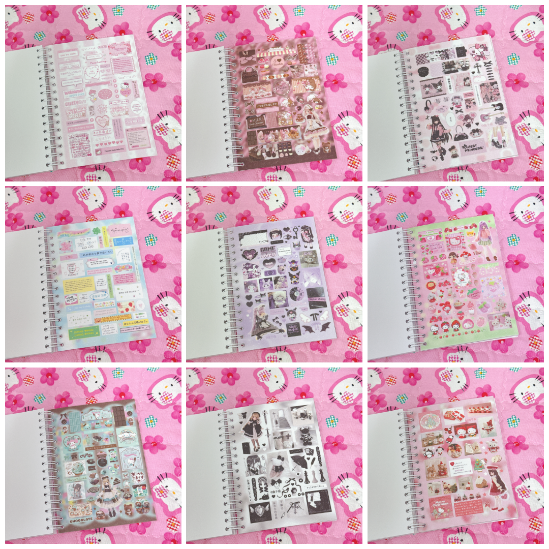 Sticker Book ♡ 30 pages