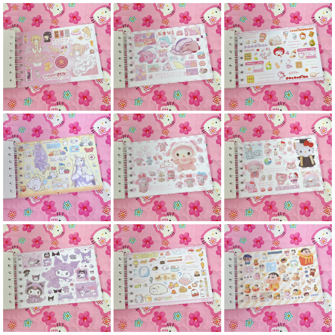 Sticker Book ♡ 38 pages