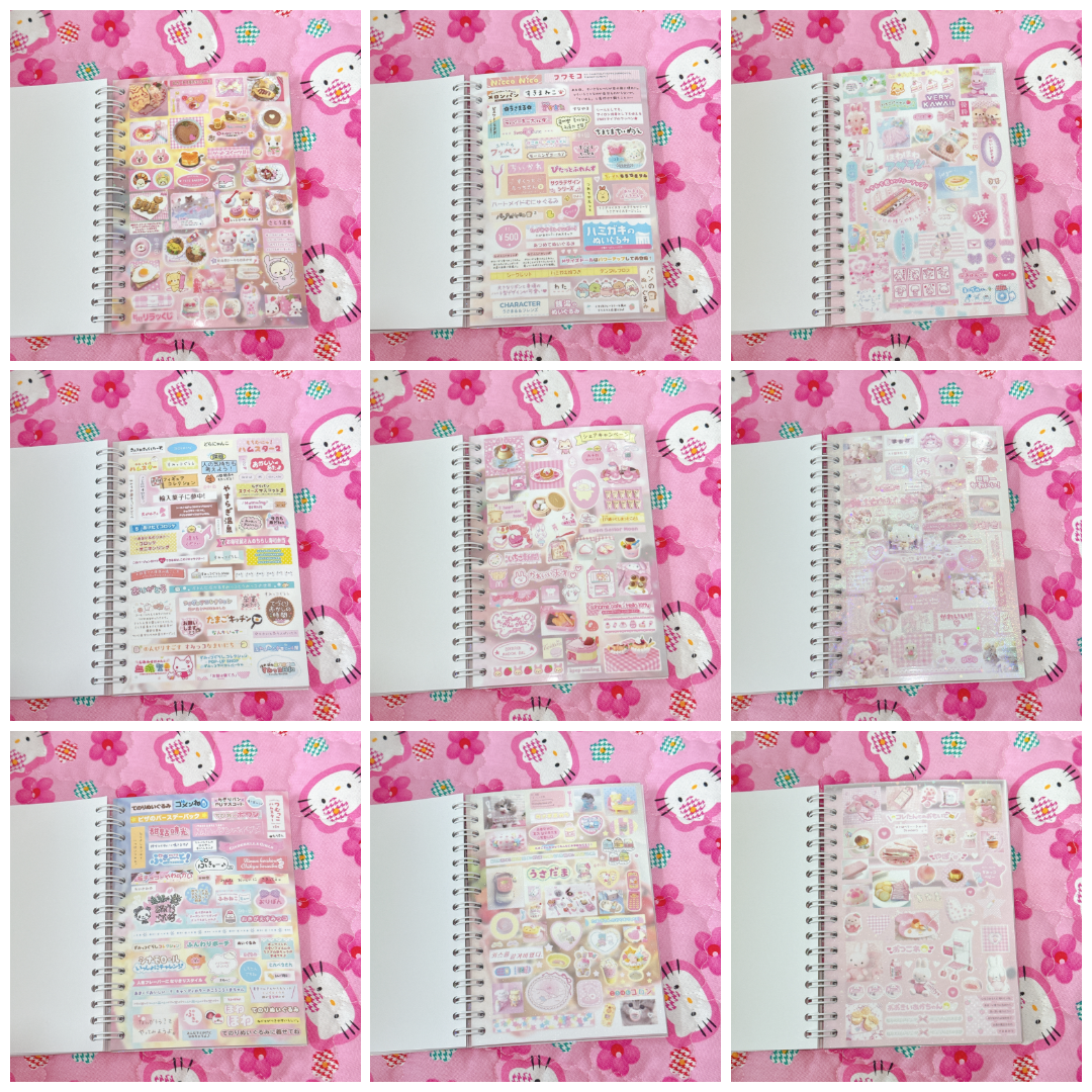 Sticker Book ♡ 30 pages