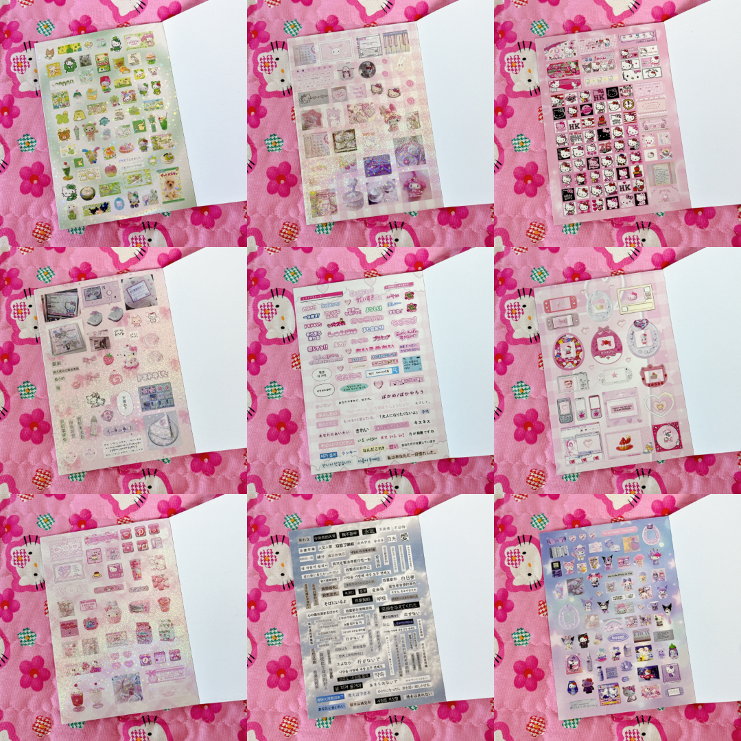 Sticker Book ♡ 30 pages *loose pages