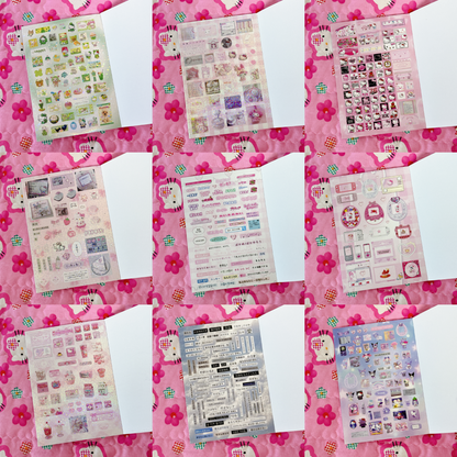 Sticker Book ♡ 30 pages *loose pages