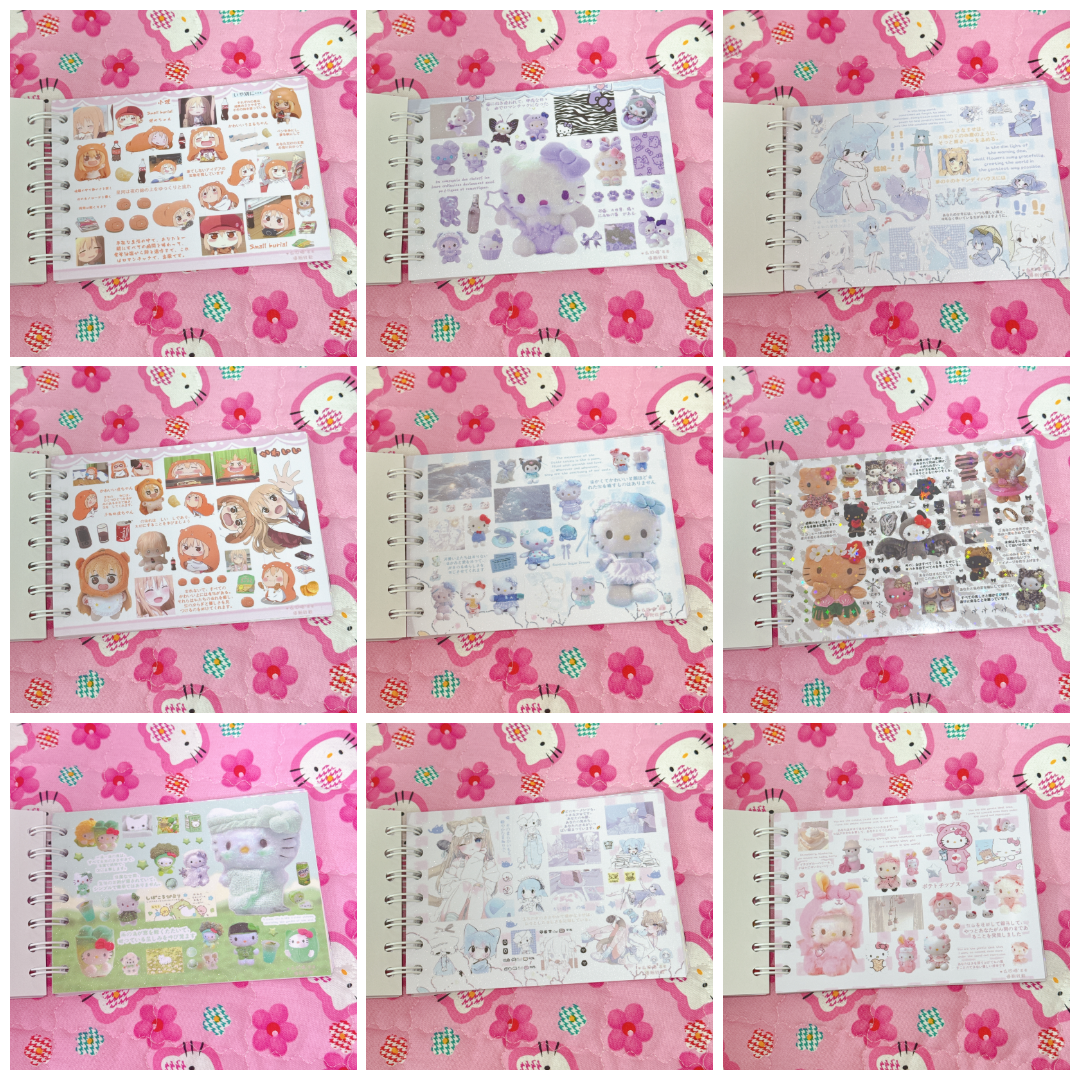 Sticker Book ♡ 38 pages